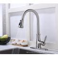 Fashion Pull Out Sprayer Brushed Kitchen Faucets